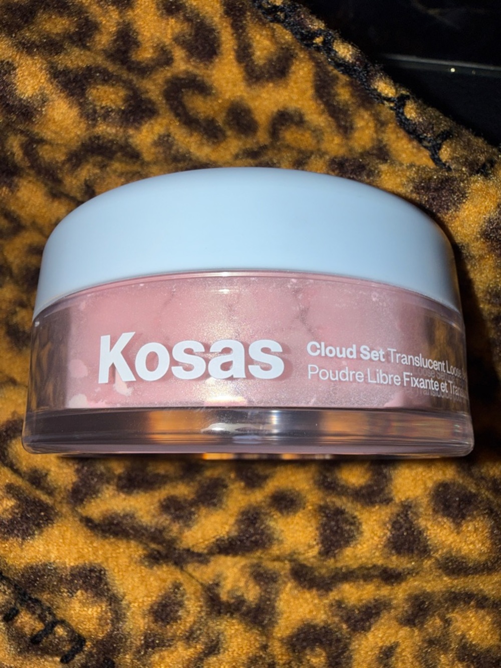 Kosas cloud set Translucent candy rose Loose Powder *used one x sanitized no box